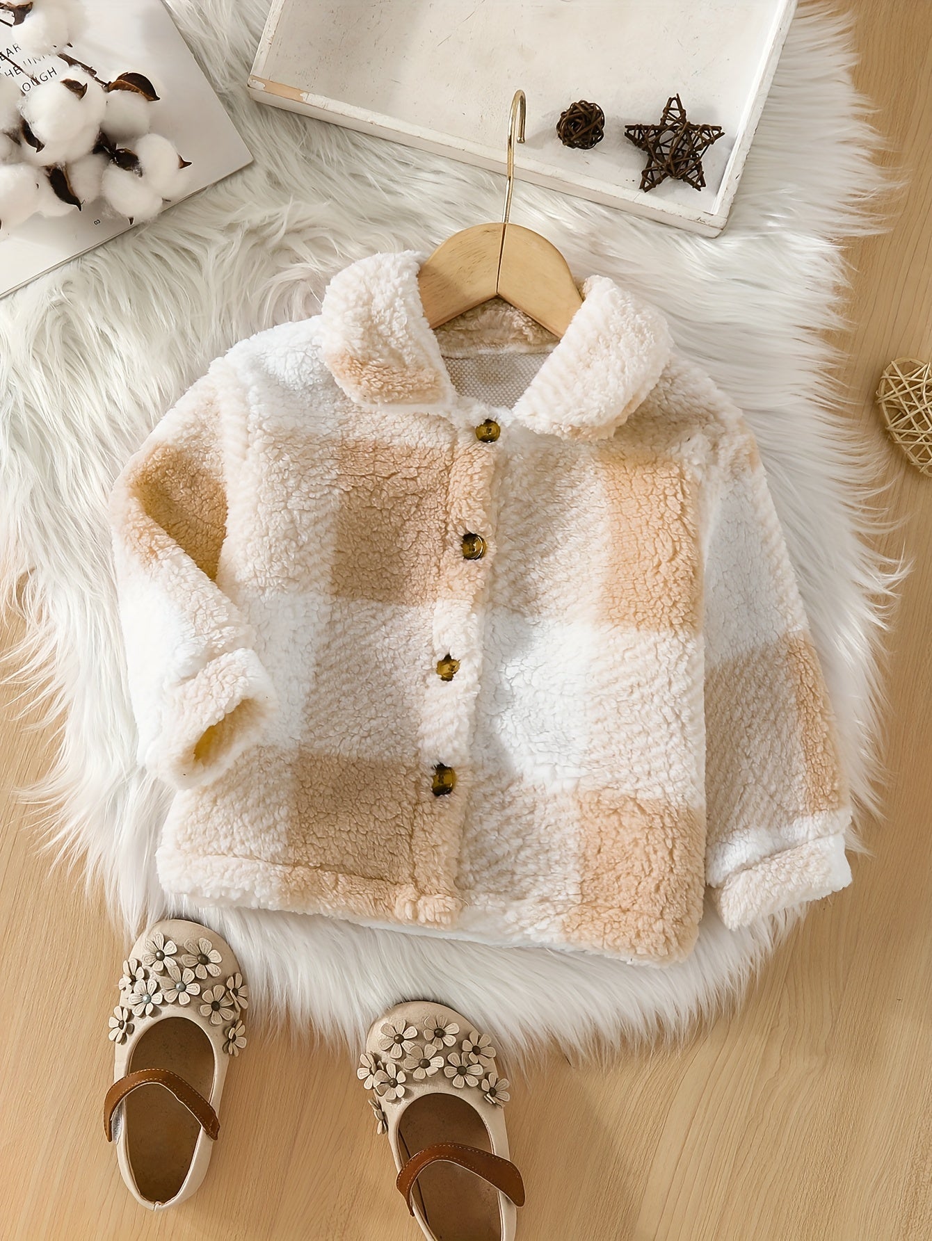 Chaqueta Niño Cuadros Ligera Cálido