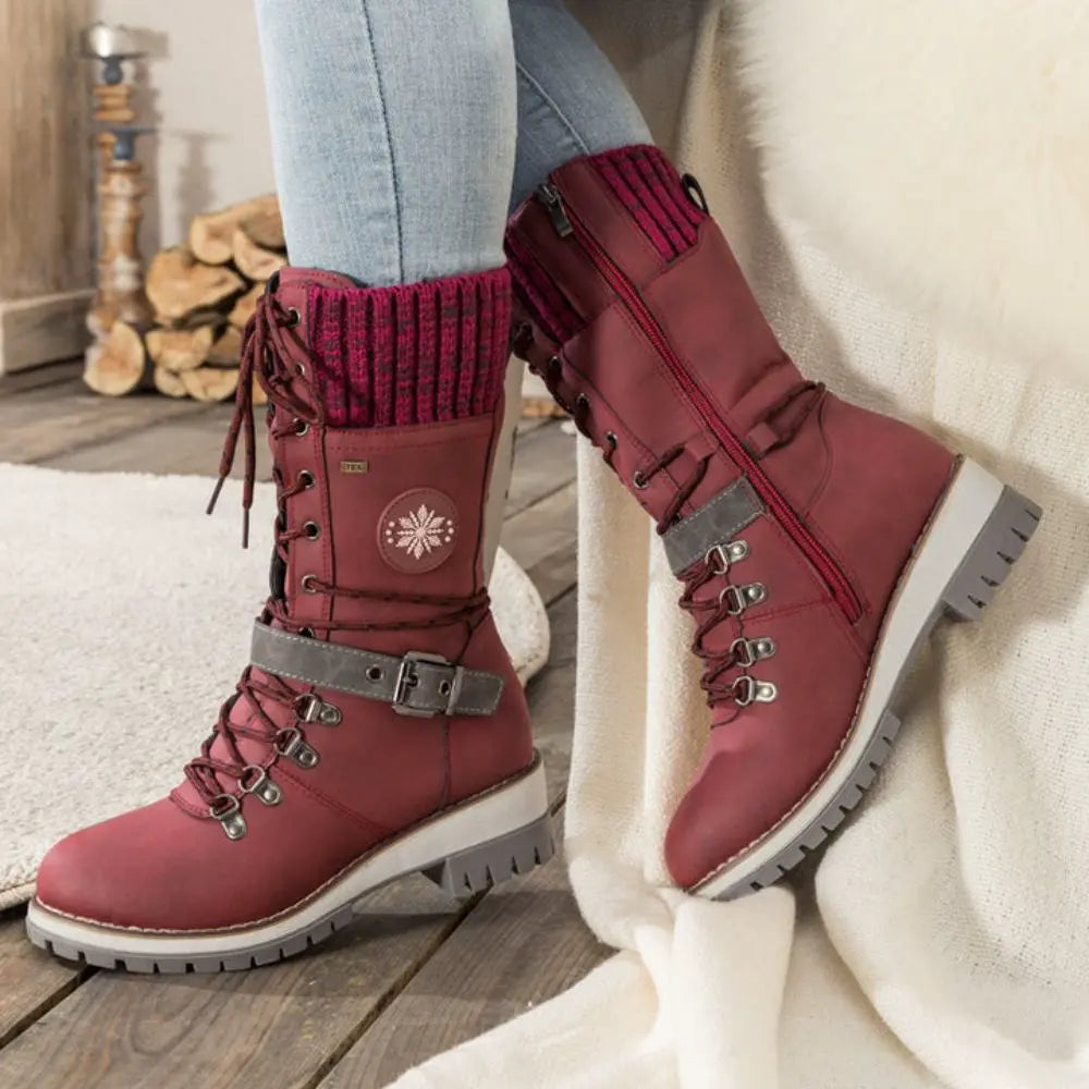 Botas Mujer Impermeables Invierno con Suela Antideslizante