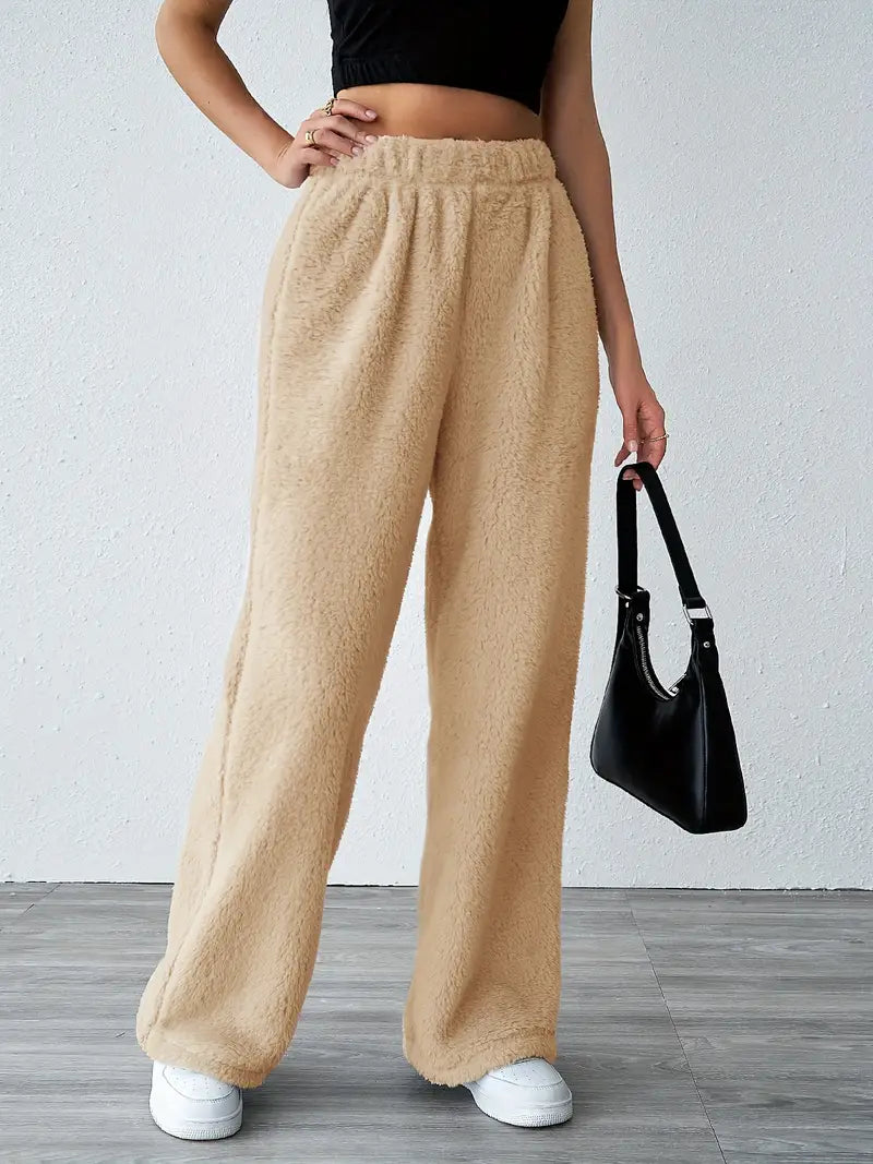 Pantalones Polares Suaves Cálidos
