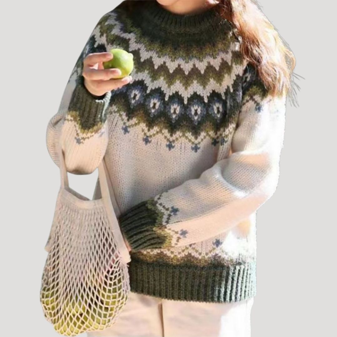Jerséis de punto cálidos para mujer invierno