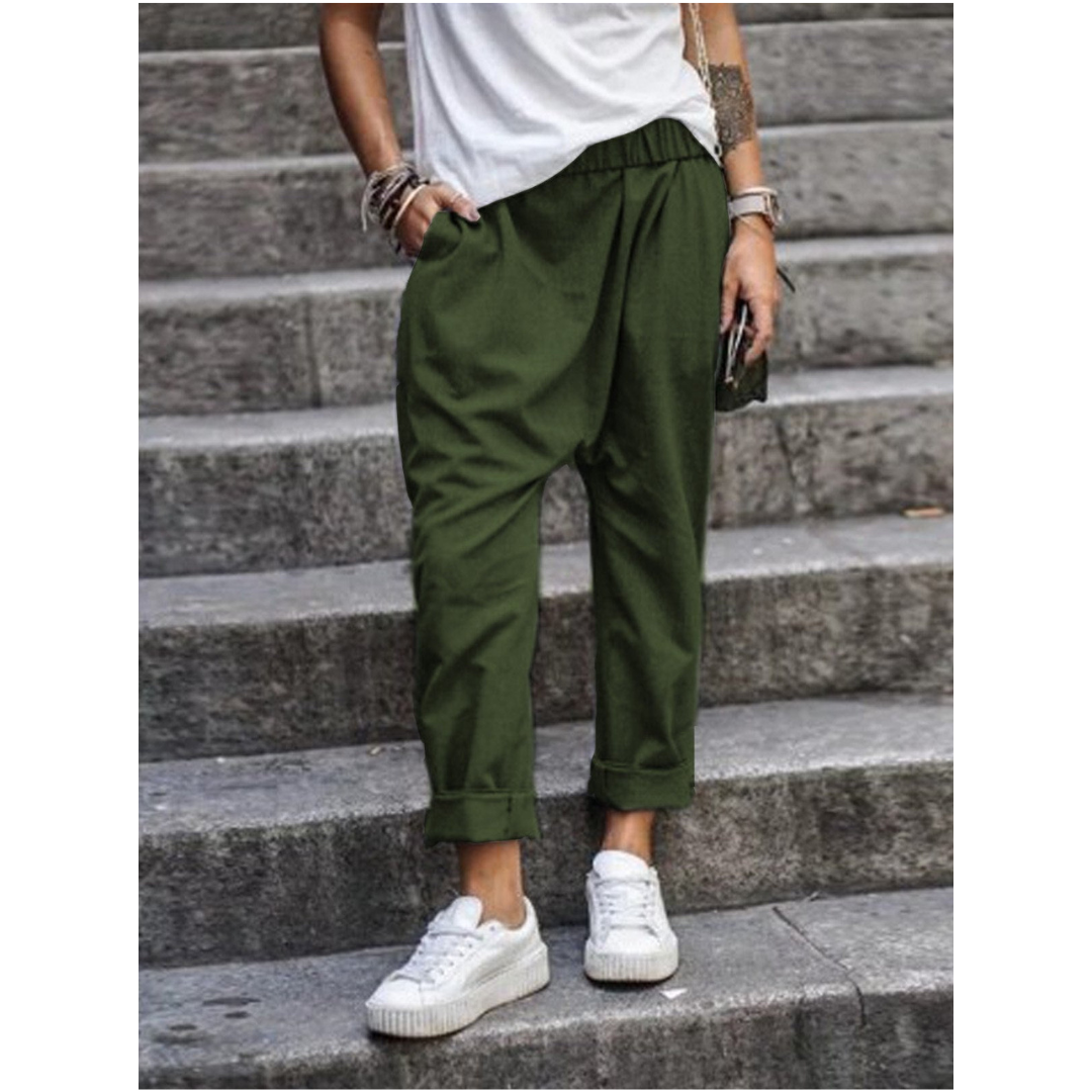 Pantalones cortos cómodos mujer - Pernera amplia
