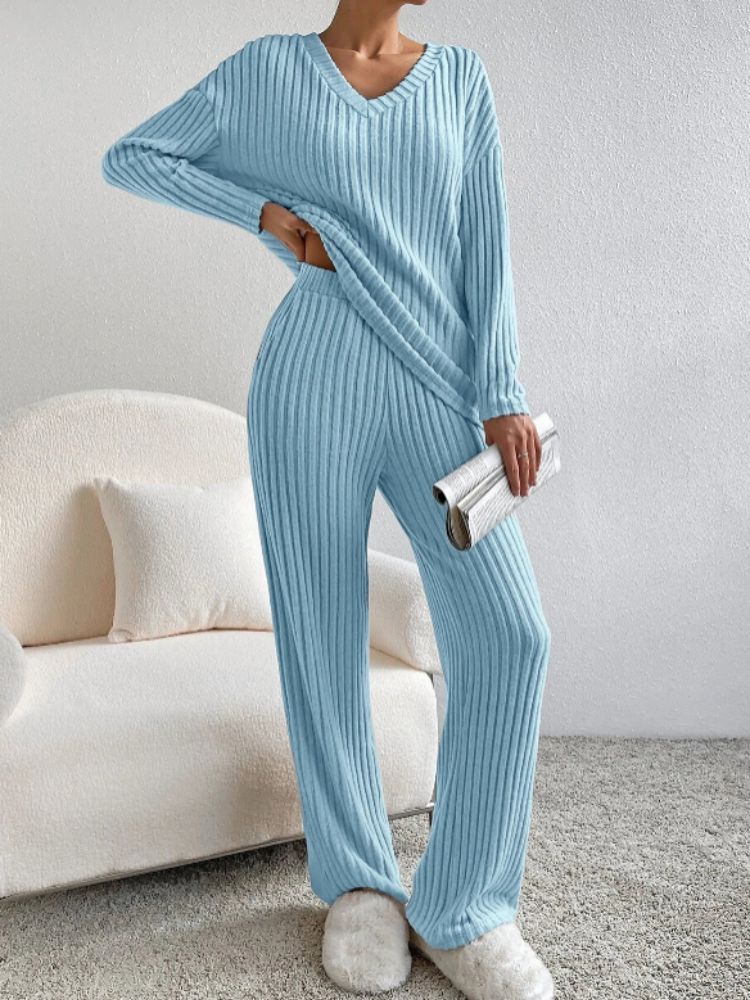 Juego Deportivo Mujer Suéter y Pantalón Cálido
