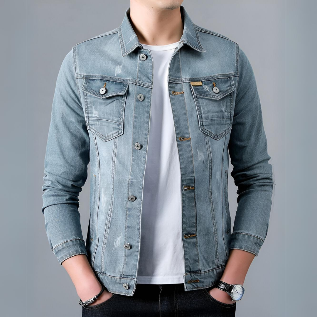 Chaquetas Vaqueras Hombre Estilo Clásico