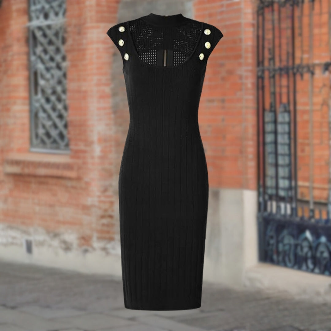 Vestido Elegante de Mujer de Estilo Clásico