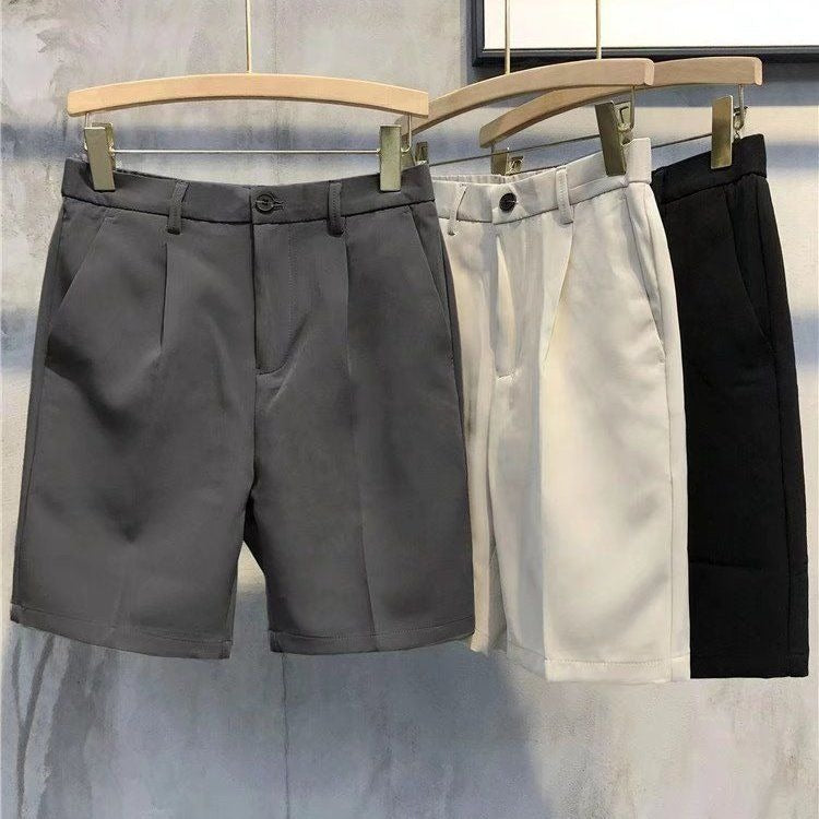 Pantalones cortos hombre Clásicos con pinzas Estilo