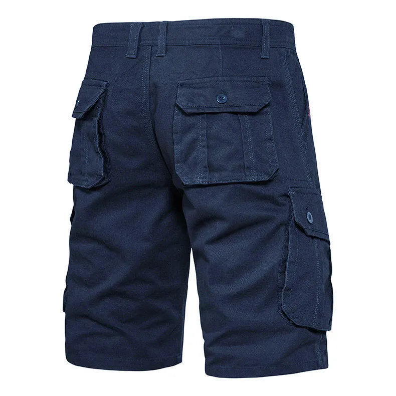Pantalones cortos hombre deportivos bolsillos laterales