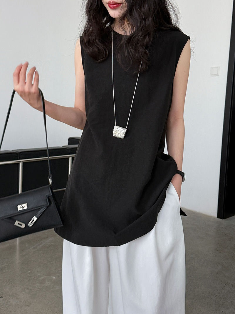 Blusa mujer lino fresca y ligera verano