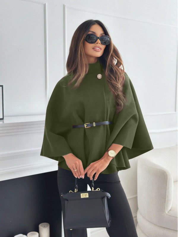 Sudadera mujer cuello alto ancha y cómoda Lirena