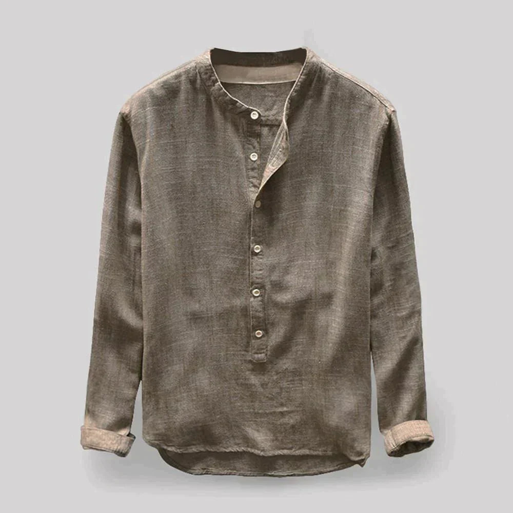 Camisa Oxford Hombre Clásica Elegante