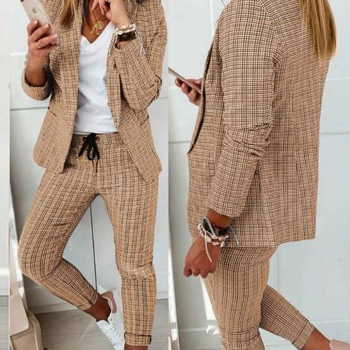 Chaquetas Mujer Elegantes Conjunto