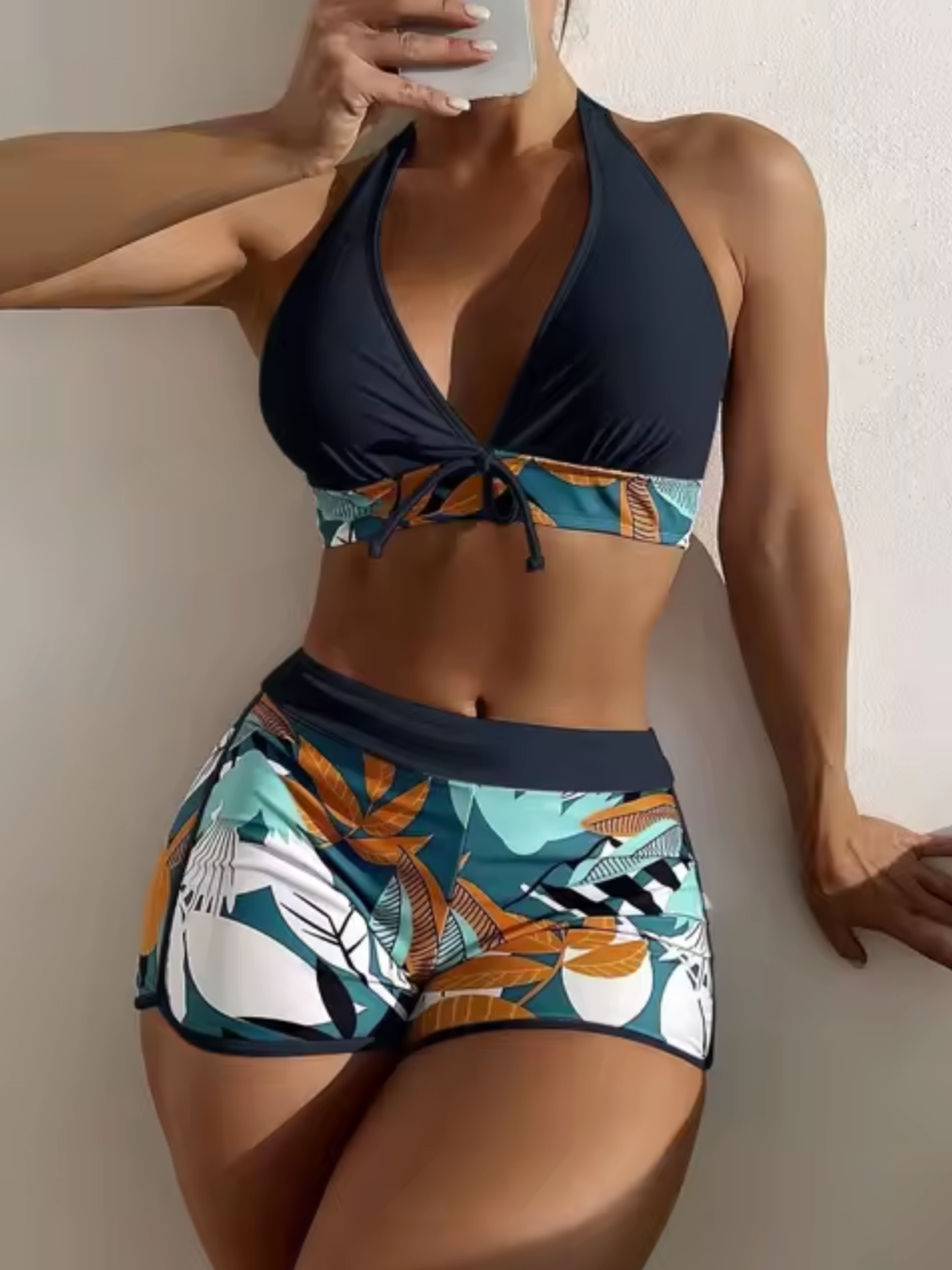 Traje de Baño Halter Mujer