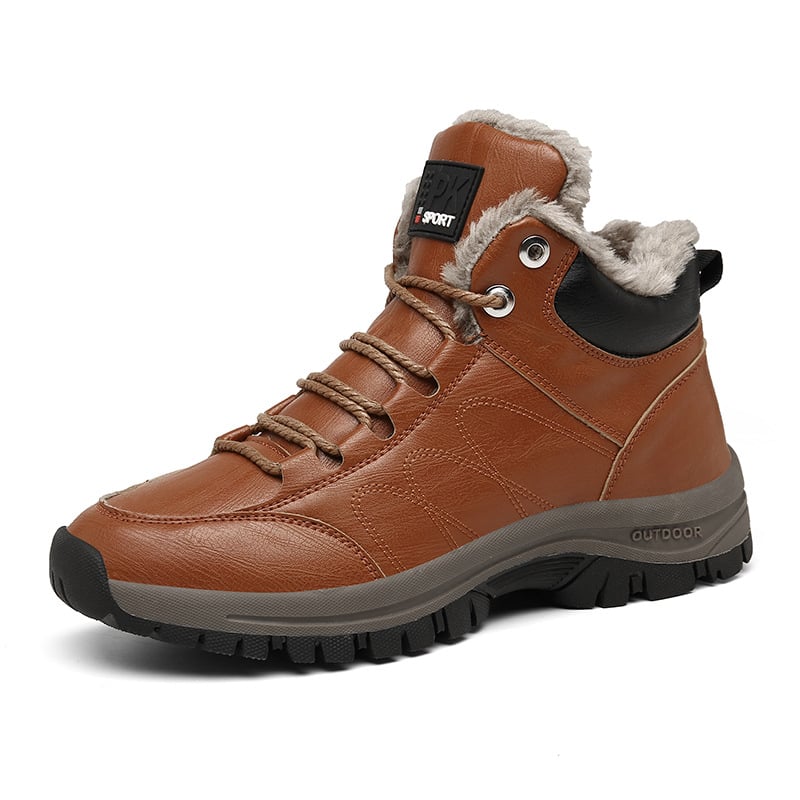 Botas Hombre Impermeables de Cuero Resistente