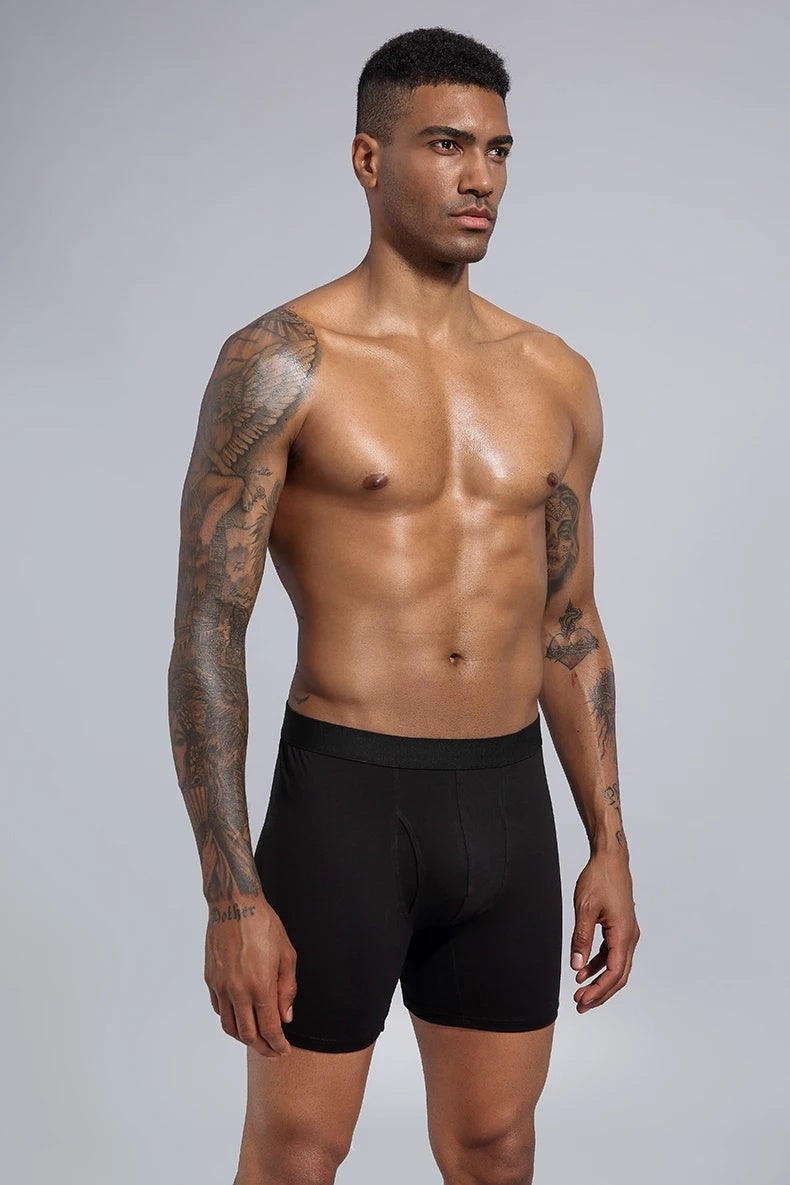 Boxer Cortos Hombre Algodón Natural