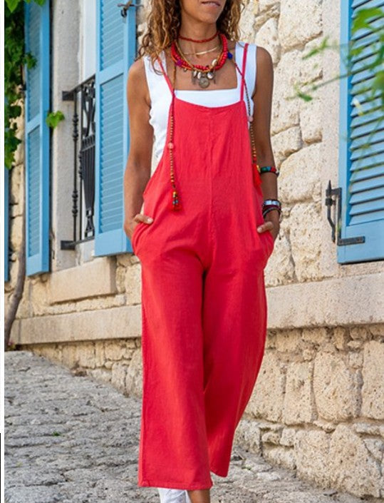 Mono Ligero de Tirantes Mujer Verano
