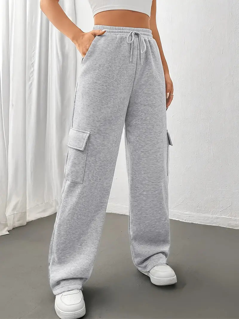 Pantalón Mujer Cómodo con Bolsillos Prácticos