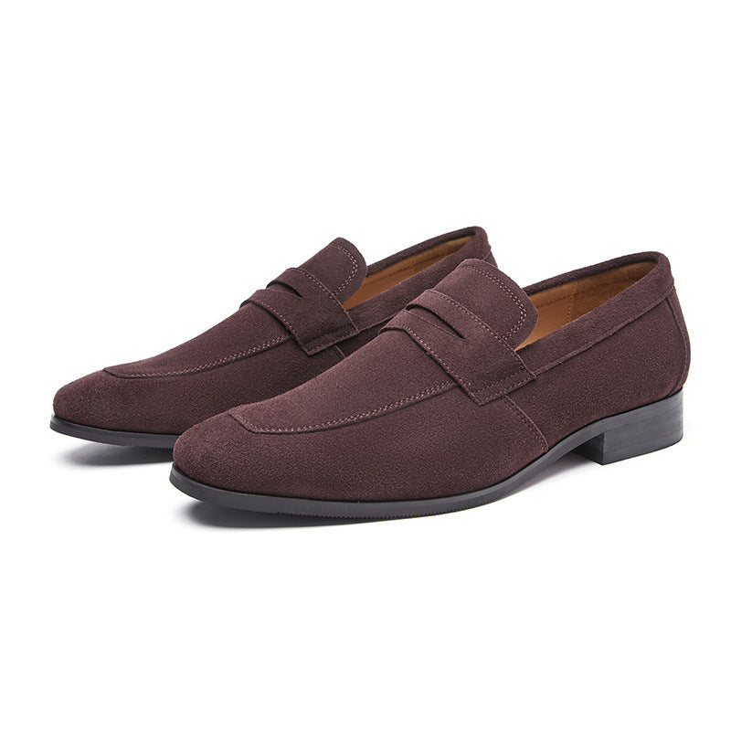 Zapatos de ante elegantes para hombre minimalistas Kenjiro