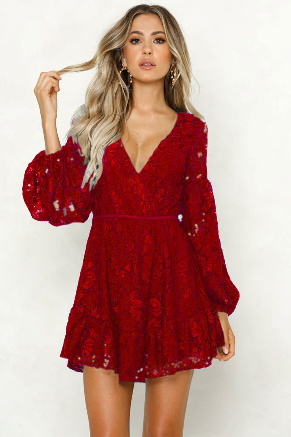 Vestido Camisero Ligero con Lazo