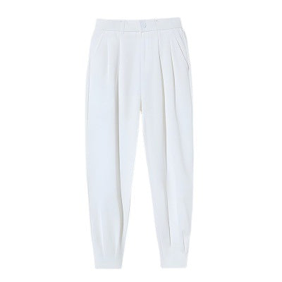 Pantalones de Vestir Hombre Cintura Ajustada Clásicos