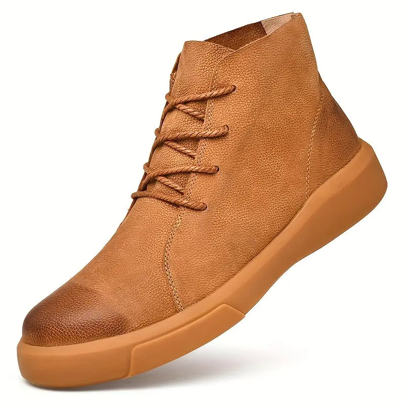 Botas Cuero Clásicas con Cremallera