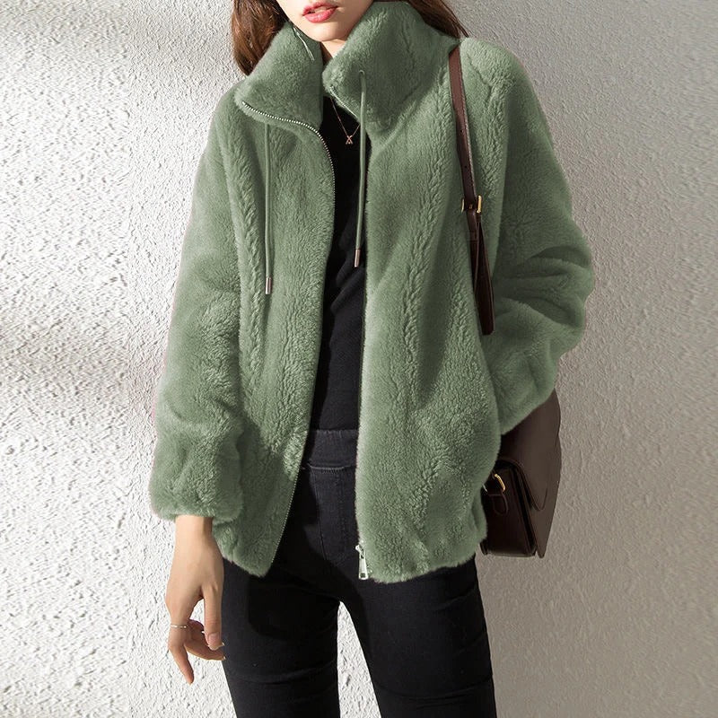 Chaqueta Deportiva Felpa Abrible Con Cremallera