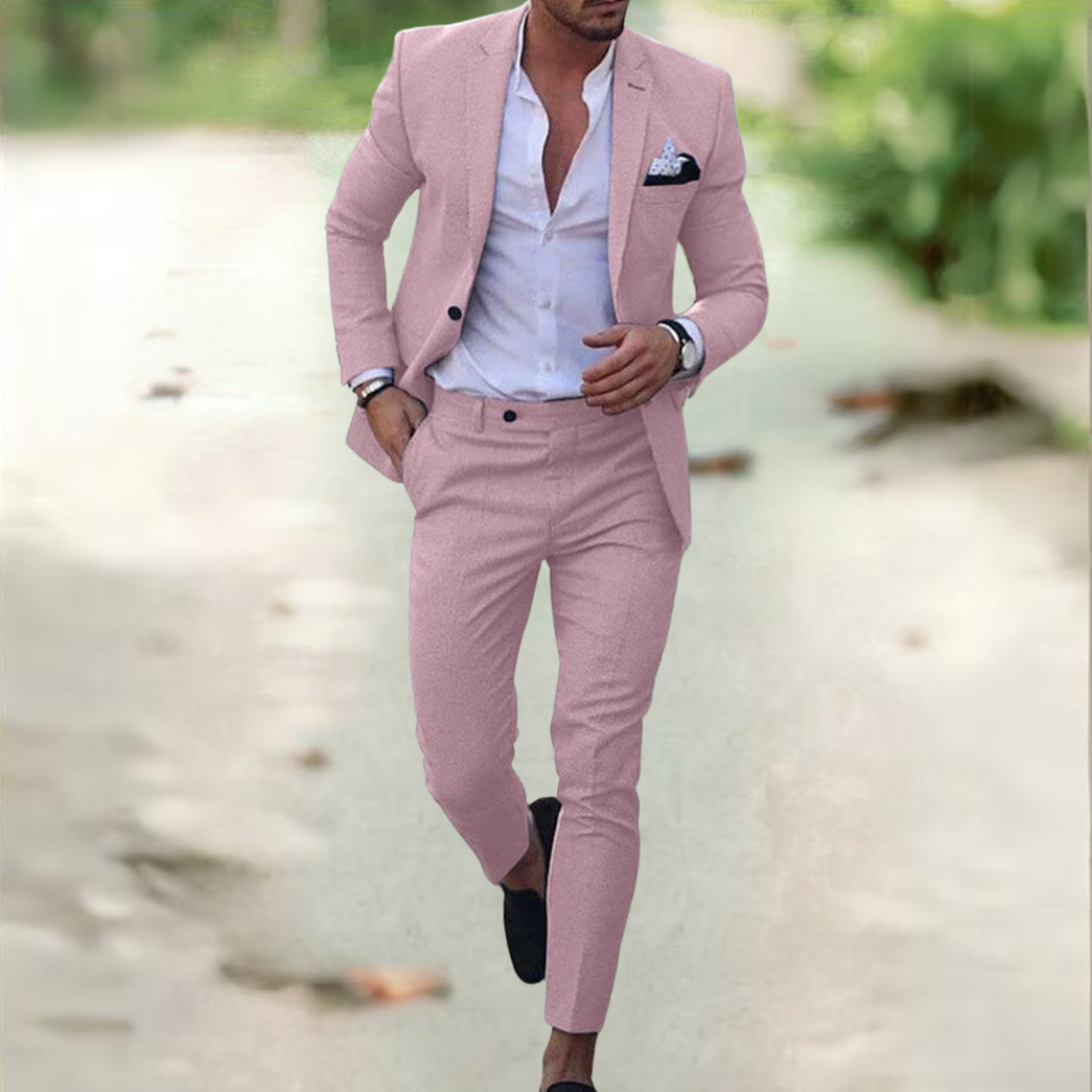Traje Clásico Hombre Pantalón y Chaqueta