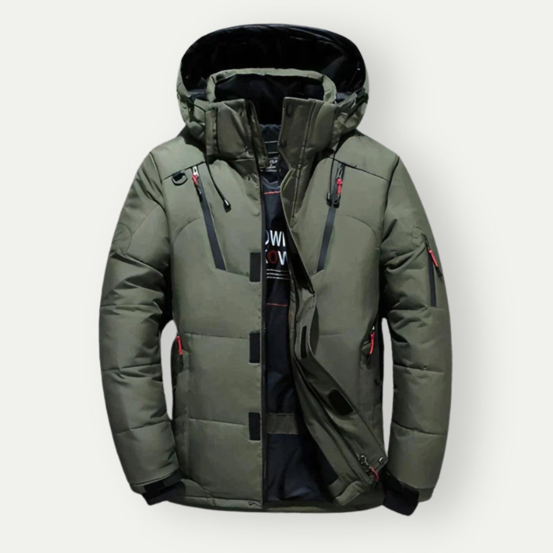 Chaquetón Invierno Hombre Aislante con Capucha