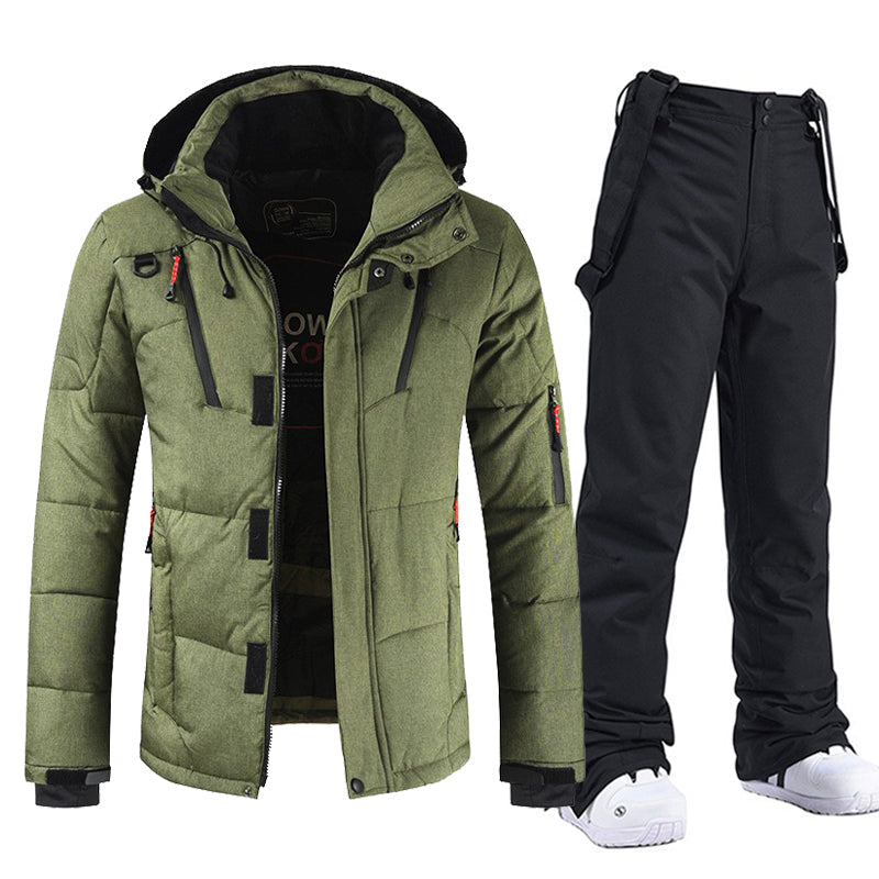 Chaqueta y Pantalón Impermeables Abribujos Hombre Invierno