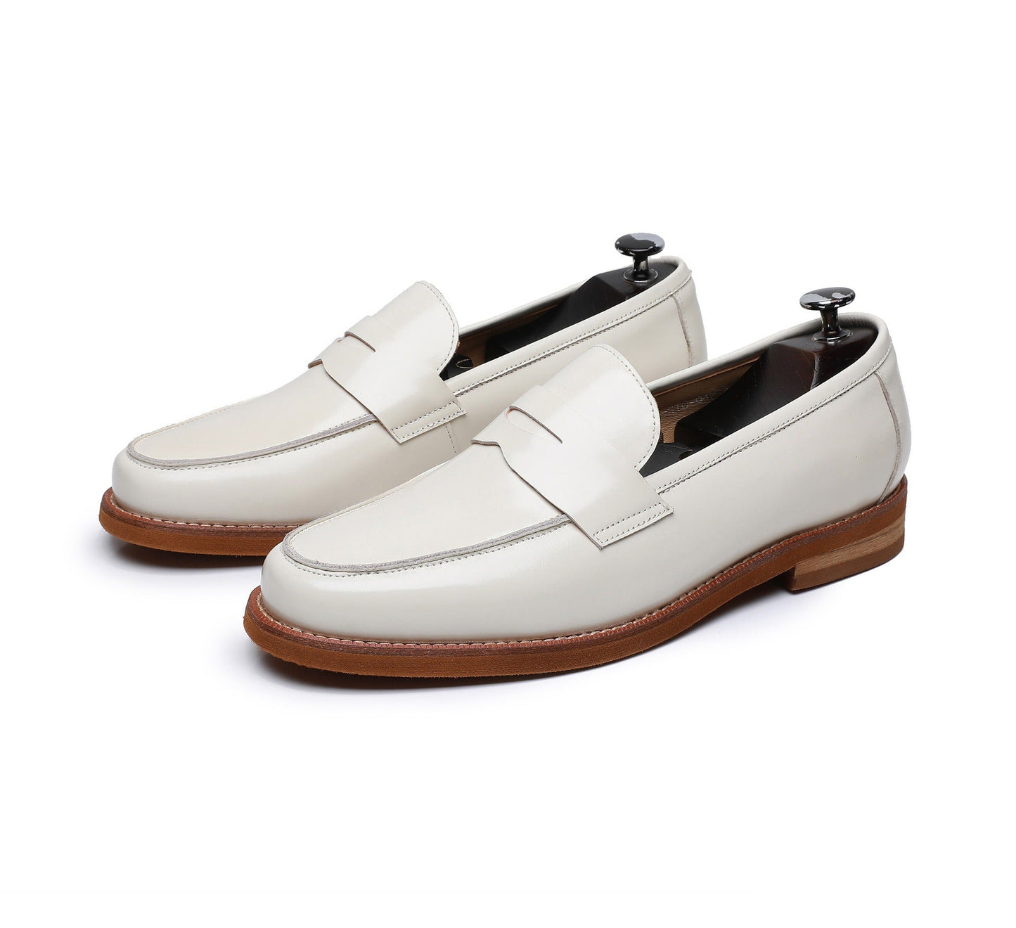 Zapatos hombre cuero auténtico estilo elegante
