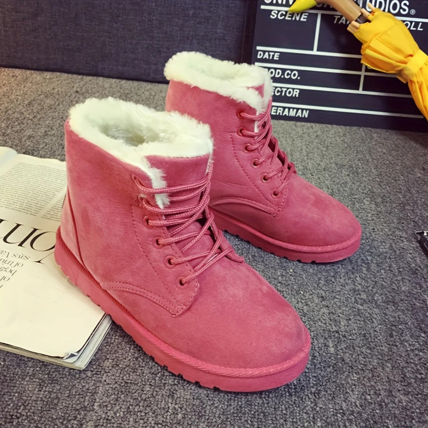 Botas Invierno Niña Aislamiento Térmico