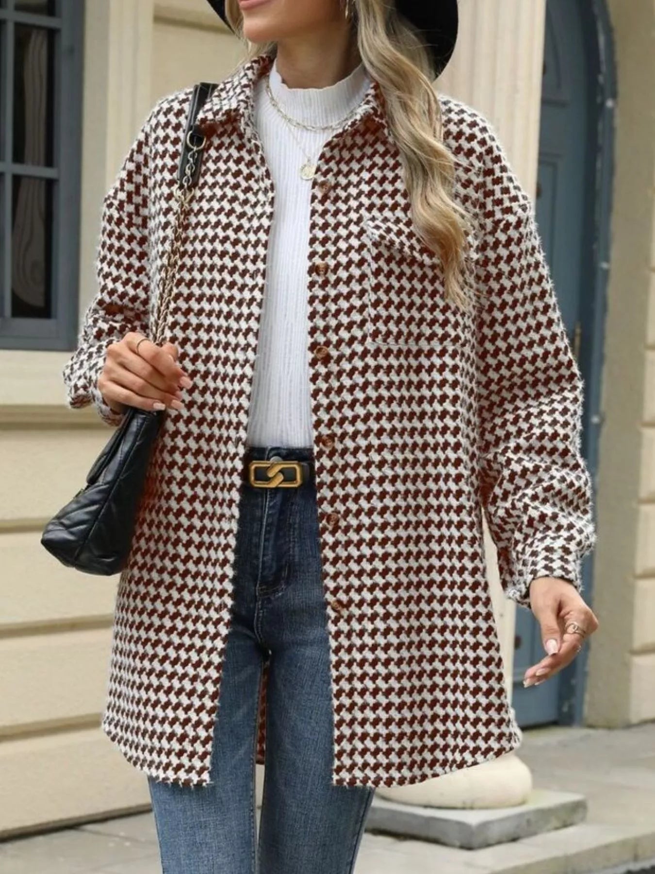 Abrigo Femenino Cálido y Elegante de Invierno