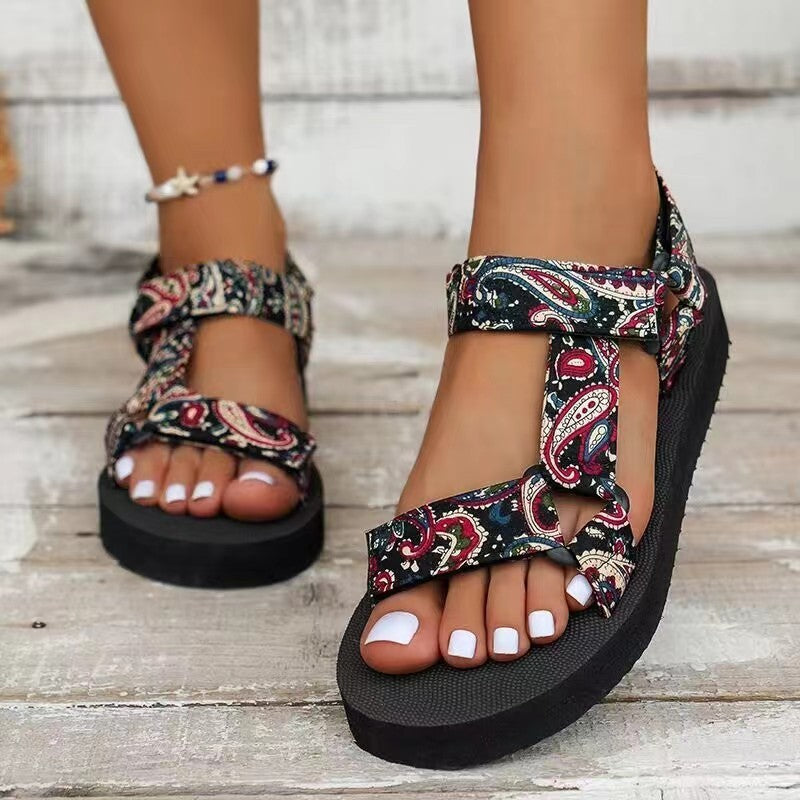 Sandalias de Playa Mujer Estilo Boho Cómodas Verano