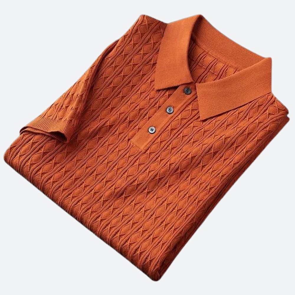 Polo de hombre clásico y cómodo