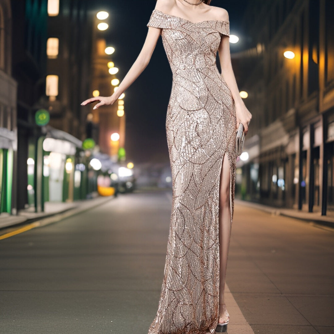 Vestido Noche Glamour Sensual