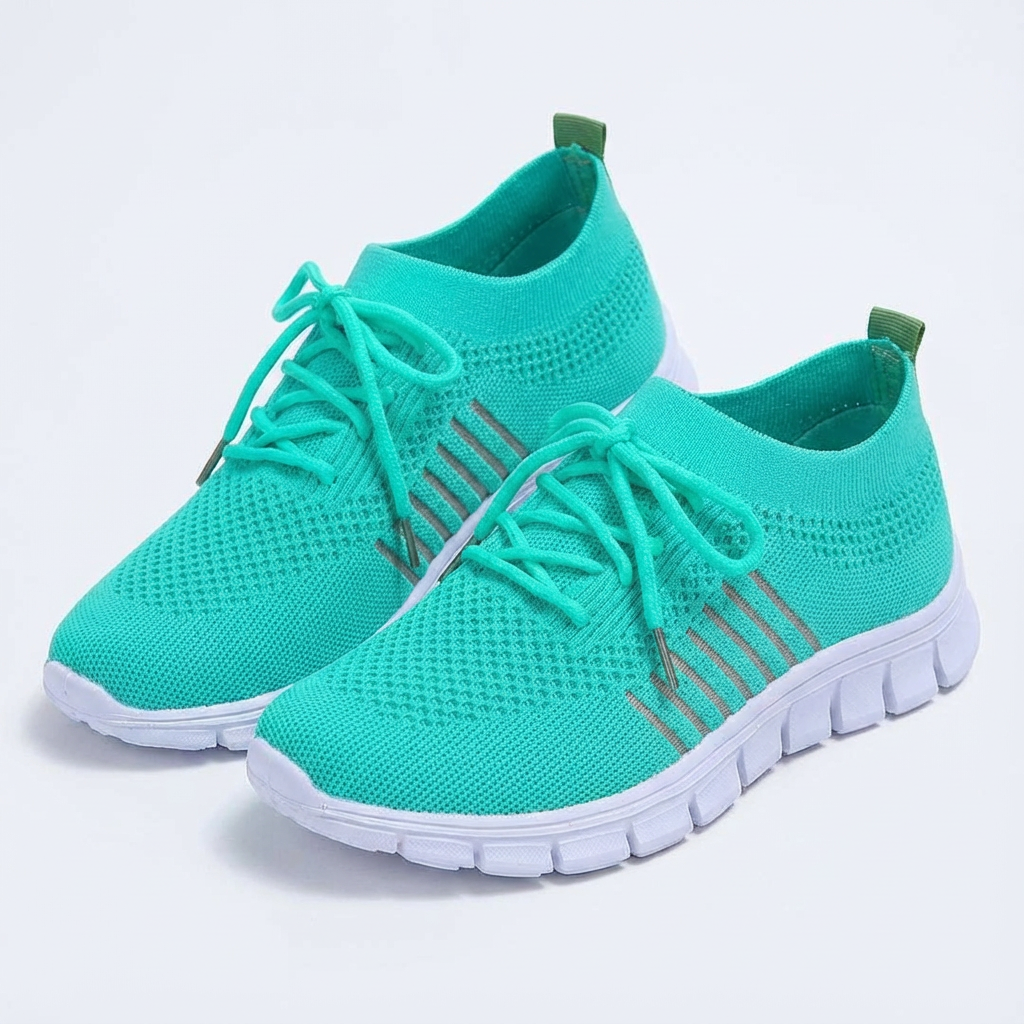 Zapatillas Deportivas Mujer con Cordones Cómodas