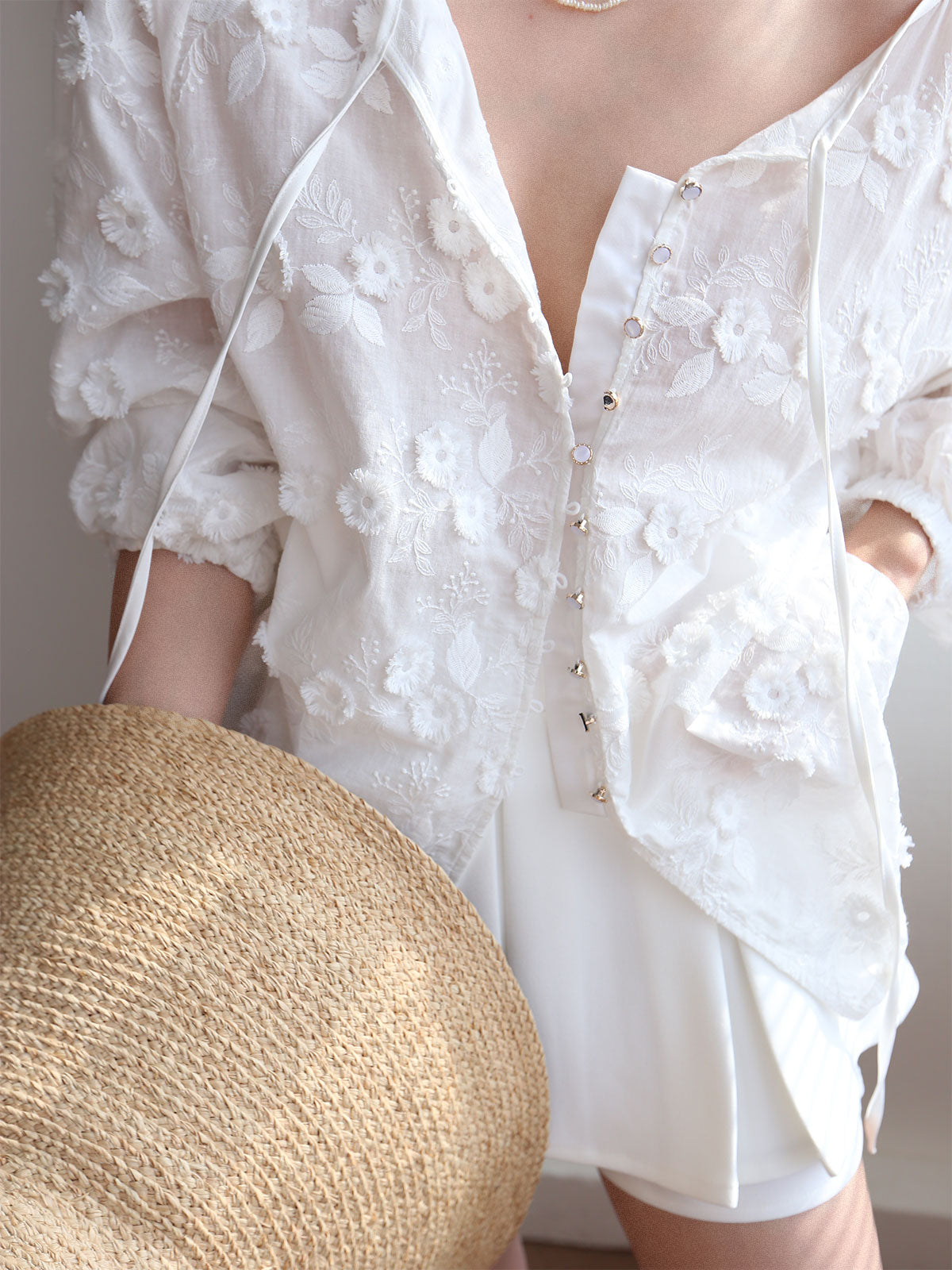 Blusa Floral Grande Ligera - Vestiria