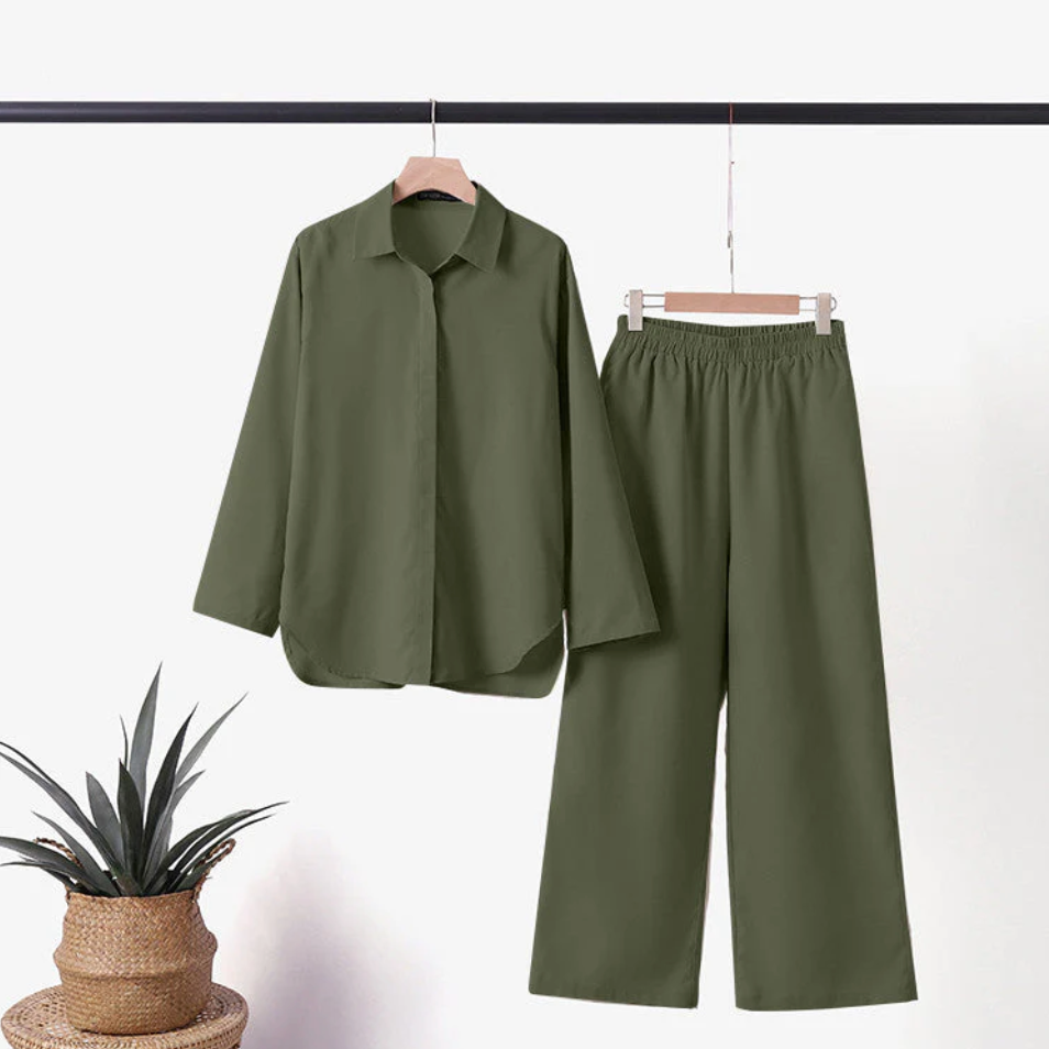 Conjunto mujer lino ligero y fresco