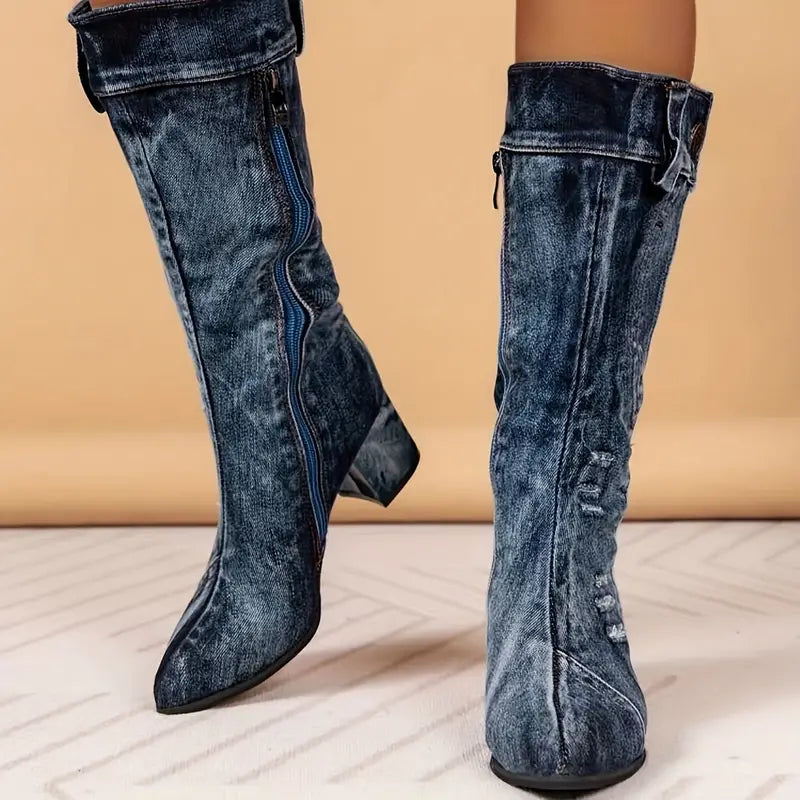 Botas Mujer Comodas Tobillo Alto - Vestiria