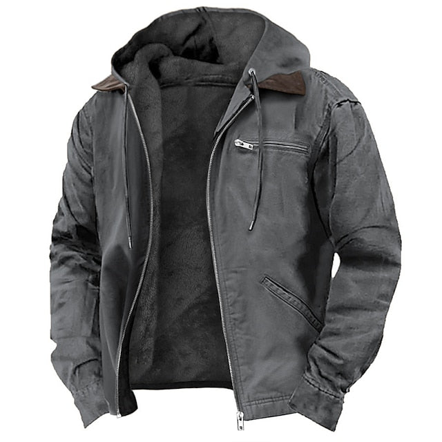 Chaqueta waterproof urbana hombre moderna
