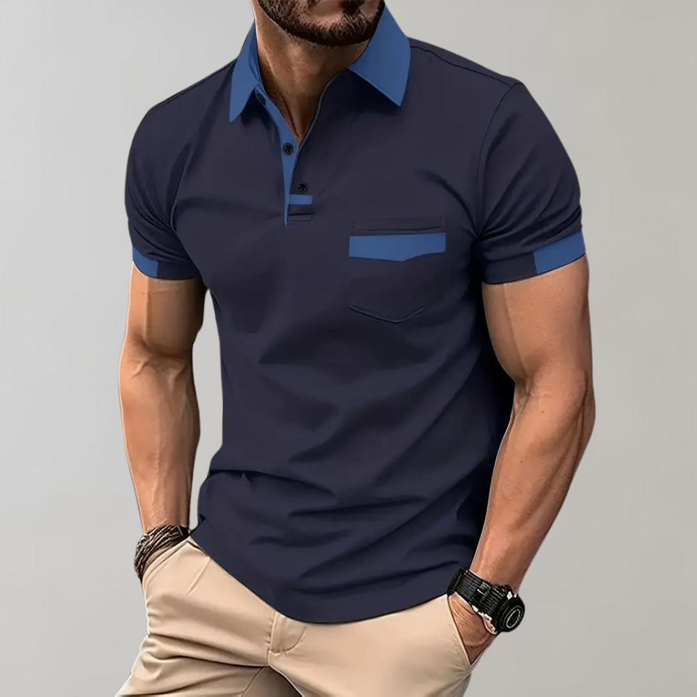 Polo Clásico Transpirable Hombre