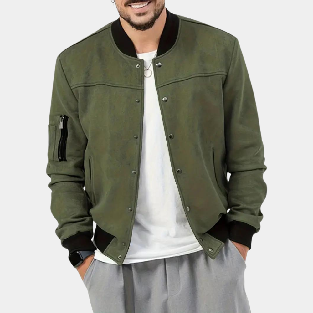 Chaqueta bomber casual urbana