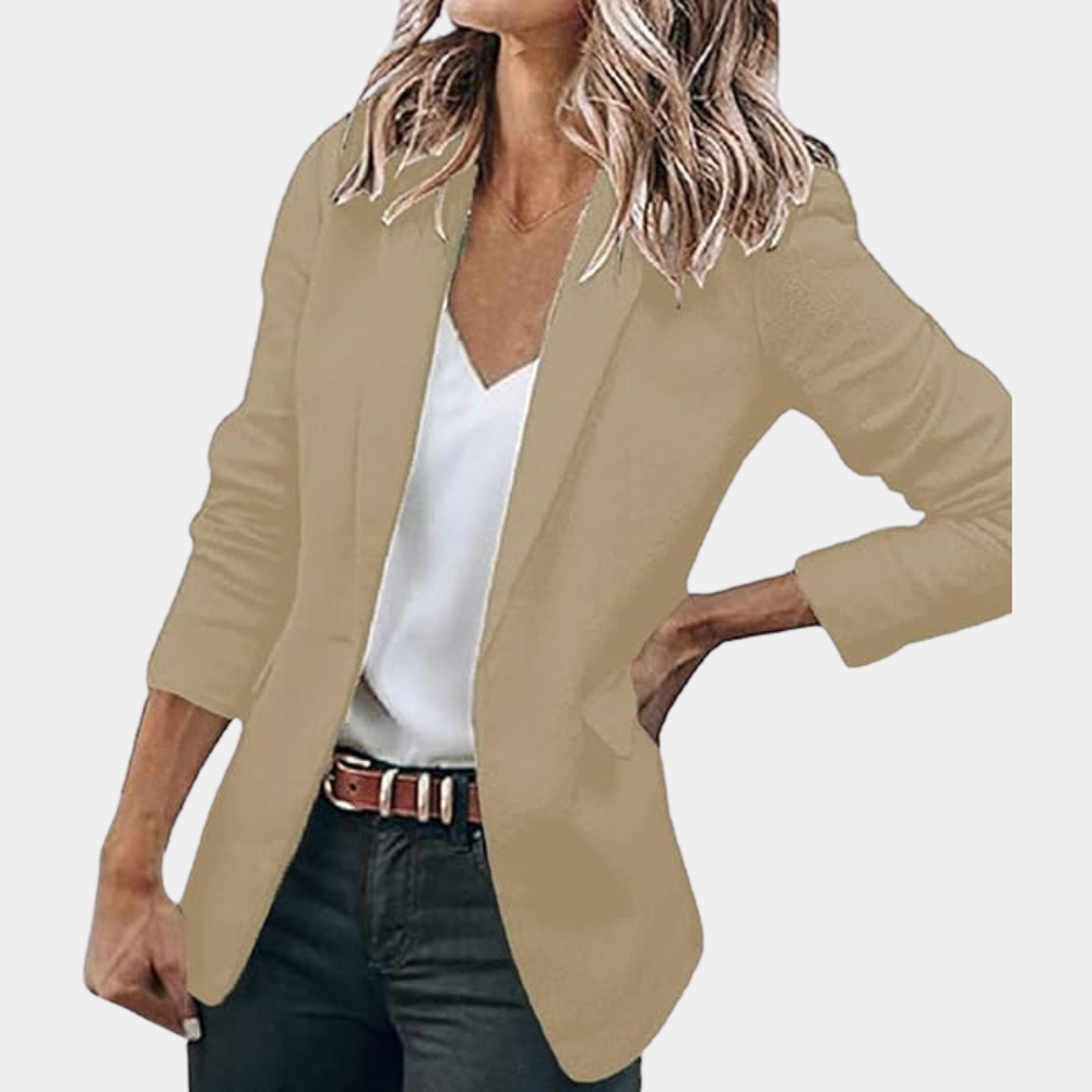 Chaquetilla de mujer moderna y elegante de trabajo