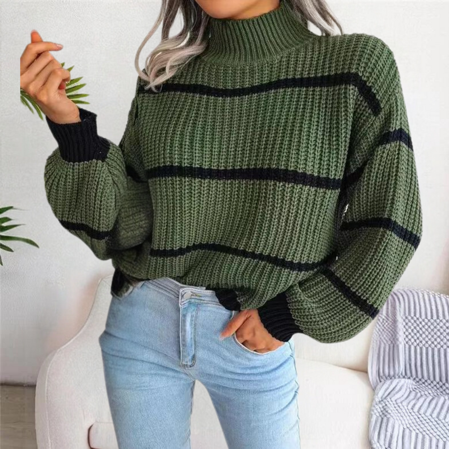 Jerséis Mujer Cuello Alto Suaves