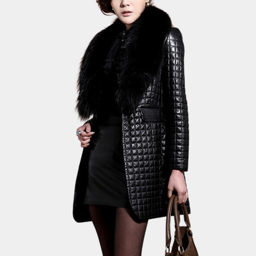 Abrigo Mujer Elegante Invierno - Vestiria