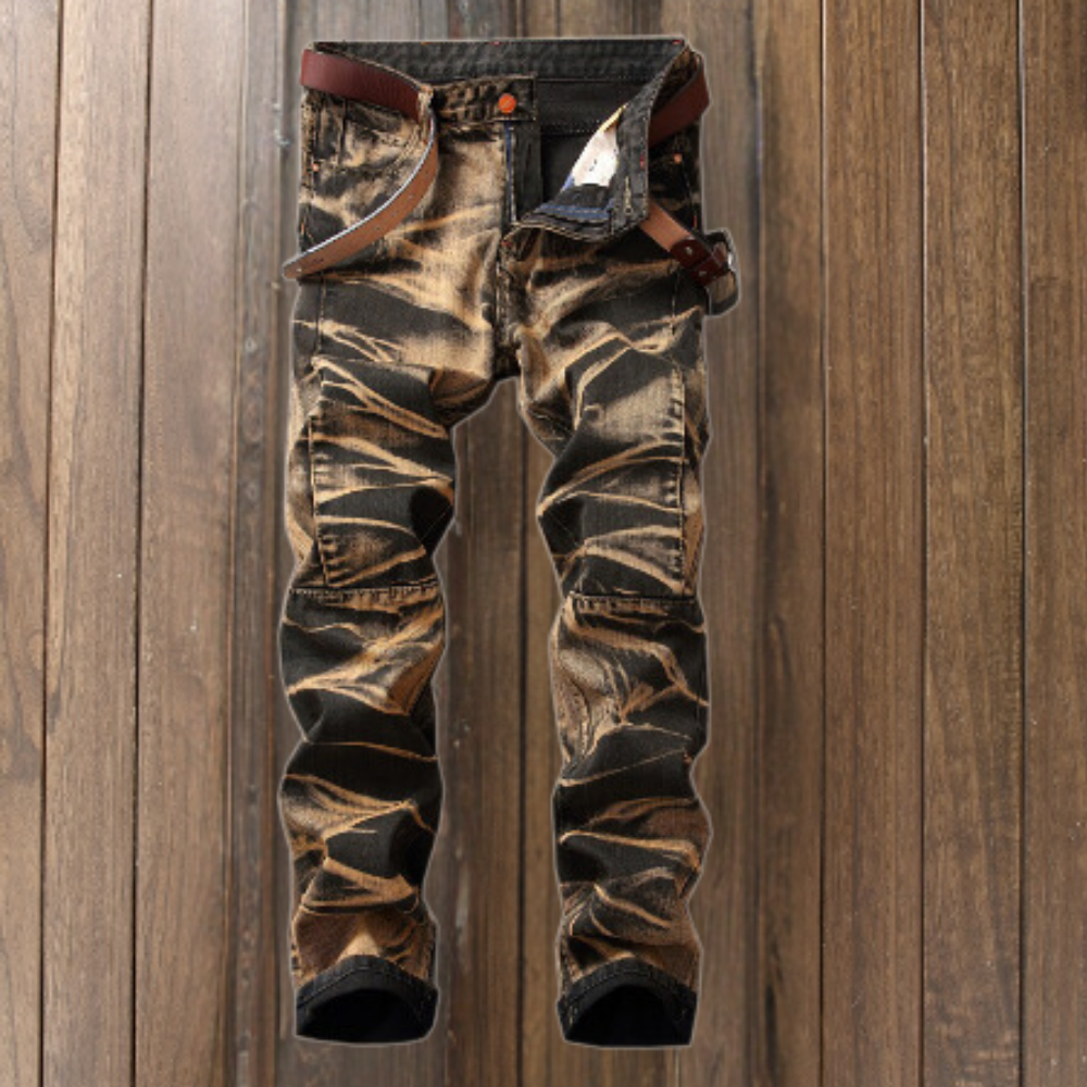 Vaqueros Hombre Estilo Clásico Moderno