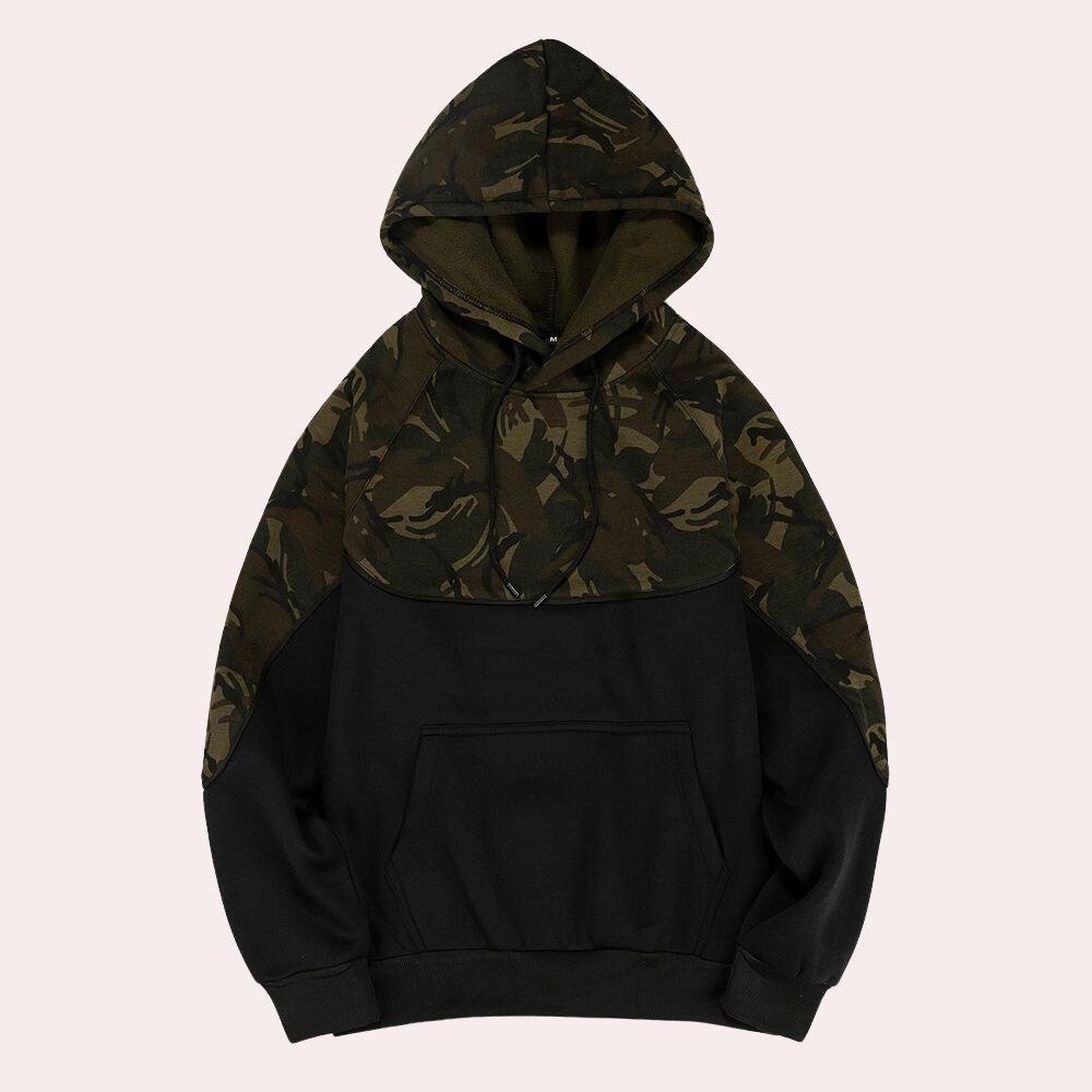 Sudadera Camuflaje Hombre Moderna
