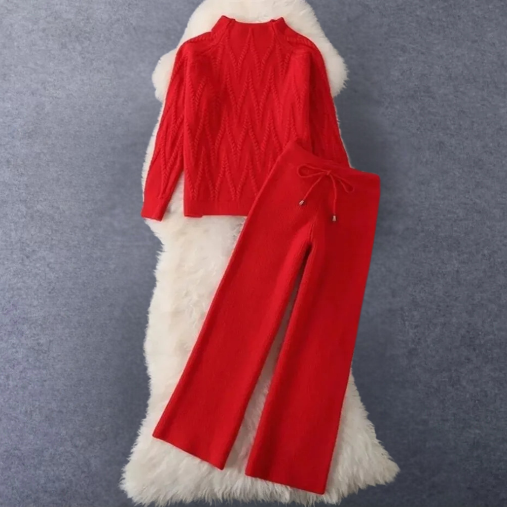 Conjunto Mujer Elegante de Dos Piezas