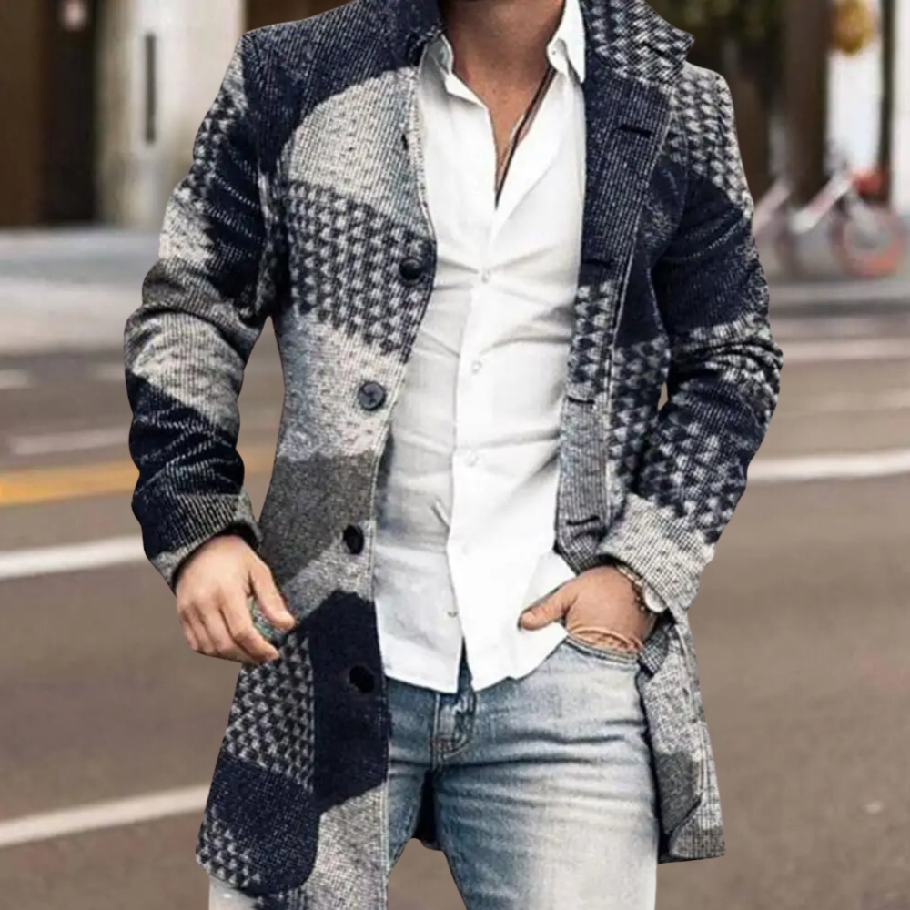 Abrigo Invierno Hombre Piel Aislante