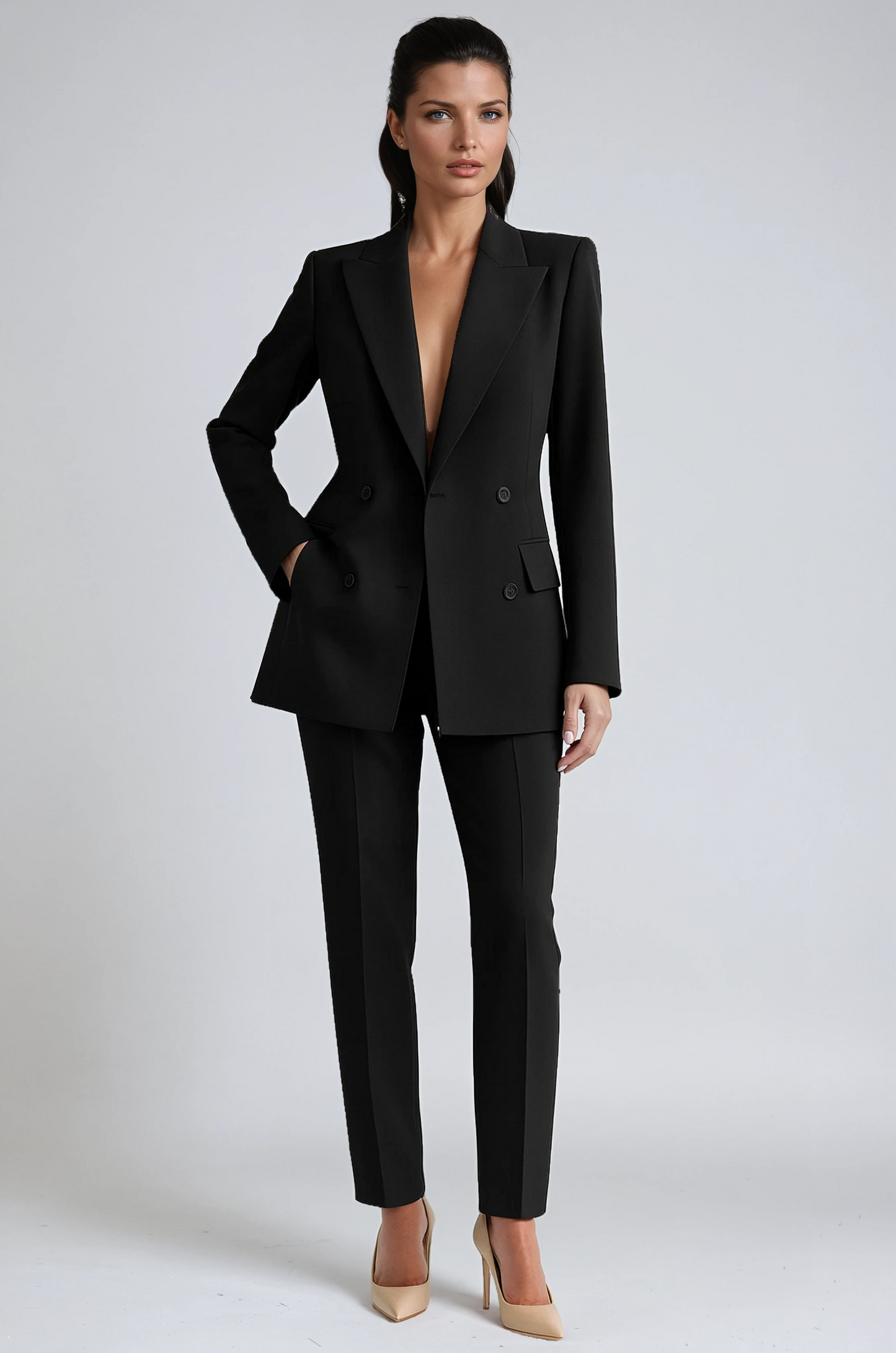 Traje de mujer elegante dos piezas