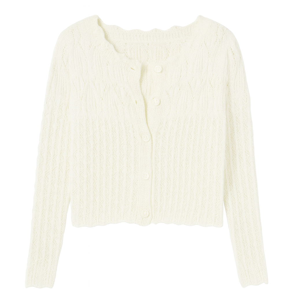 Jersey calado suave Elva - Vestiria