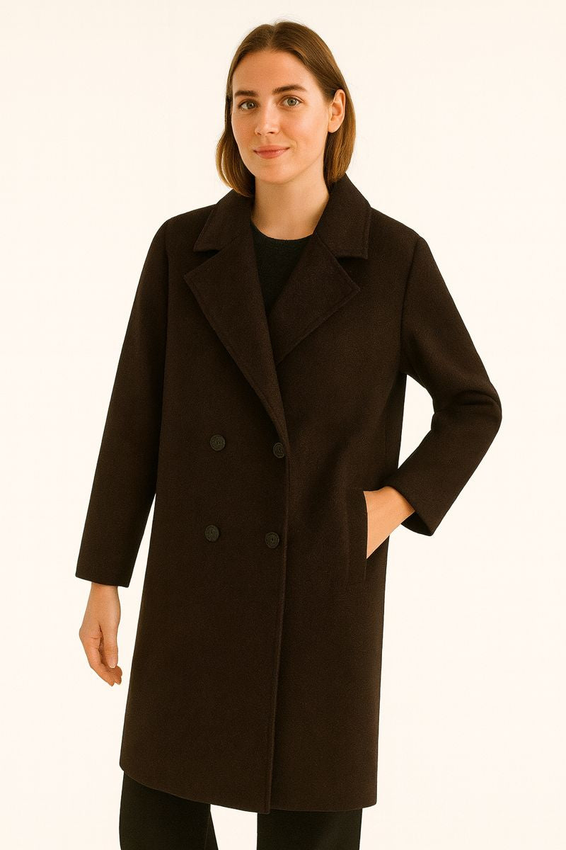 Chaquetón de lana mujer cálido y elegante - Vestiria
